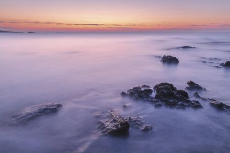 Sunrise on the sea