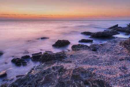 Sunrise on the sea