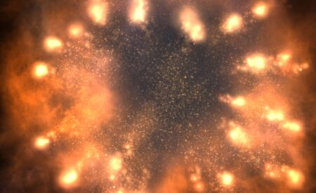 Abstract background imitating a pillar of fire.