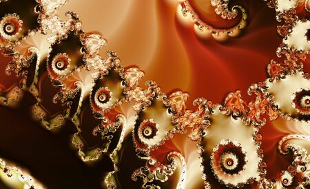 Abstract meditative color fractal backgroundの写真素材