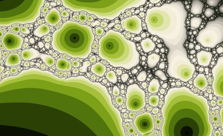 Abstract meditative color fractal backgroundの写真素材