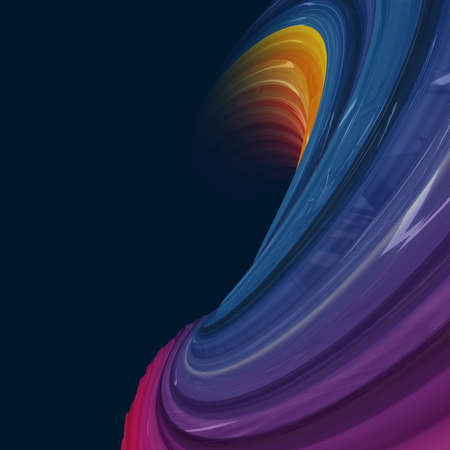 Abstract colored caramel background. 3d renderig