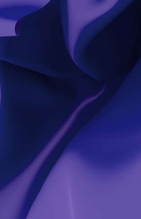 3d background imitating silk fabric. 3d renderingの写真素材