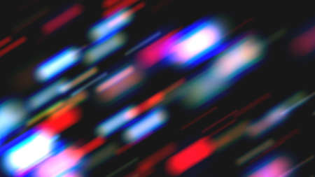 background simulating blurred moving lightsの写真素材