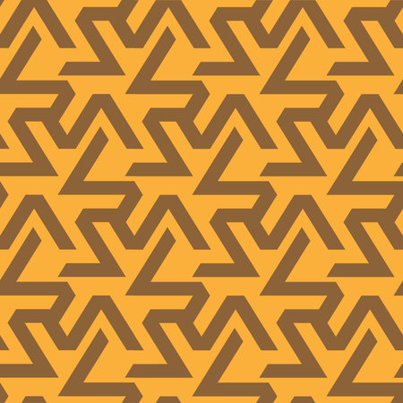 Abstract repeating seamless geometric pattern