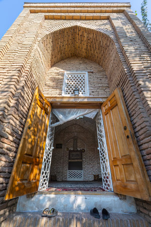 Ancient mosque in Samarkandの写真素材