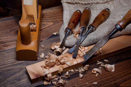 Tools used by a carpenter