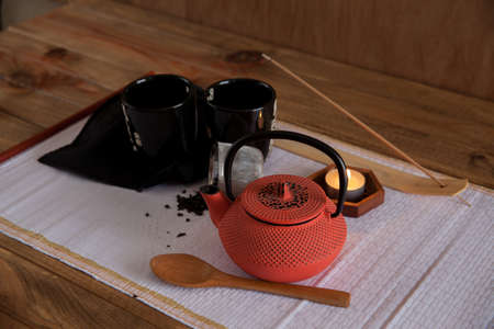 Traditional green teaの写真素材