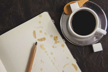 Coffee and notes