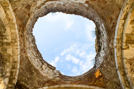 Church ruinsの写真素材