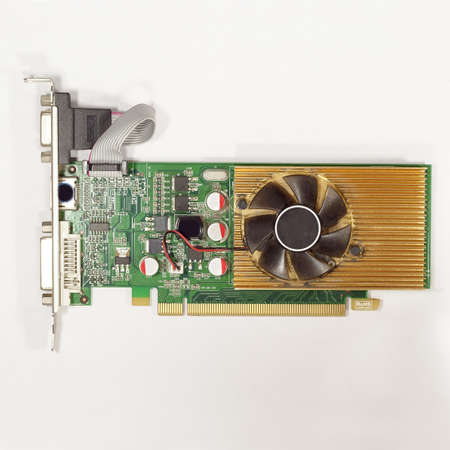 PC videocard   computer  graphic card    with a side of the fan
