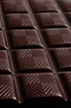 Dark chocolate barの写真素材