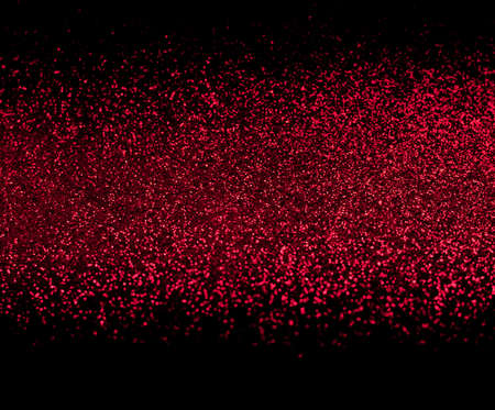 Dark red horizontal Christmas defocused background.texture glitterの写真素材
