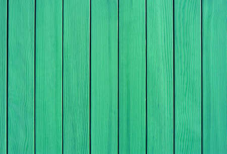 green  Vertical  slats made of wood. Background from the fence, wallの写真素材