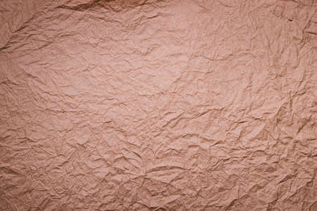 Texture craft crumpled paper, cardboard. Copy space.Concept zero waste; protection of nature; the...