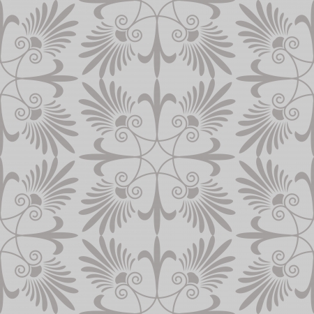 Seamless pattern.floral ornament.のイラスト素材