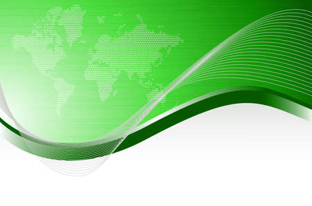 green abstract card background illustration designのイラスト素材