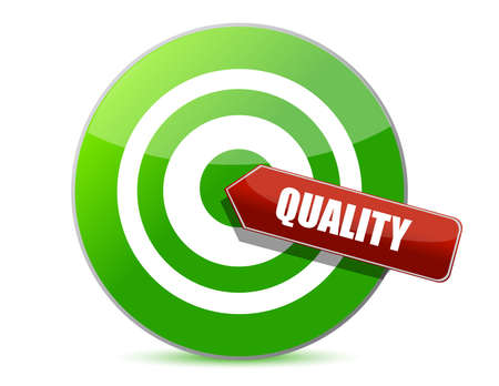 target quality illustration design over white design のイラスト素材