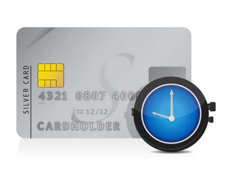 Financial safety concept illustration design over whiteのイラスト素材