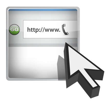 Image of customer service icon illustration over whiteのイラスト素材