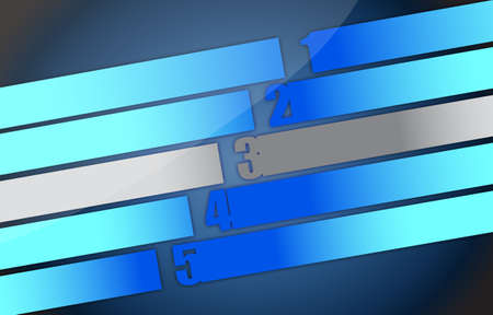 blue tones graph with numbers illustration designの写真素材