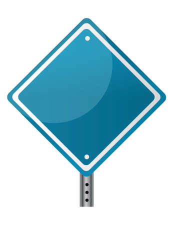 blue sign illustration design over a white backgroundのイラスト素材