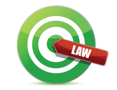 target law illustration design over white backgroundのイラスト素材
