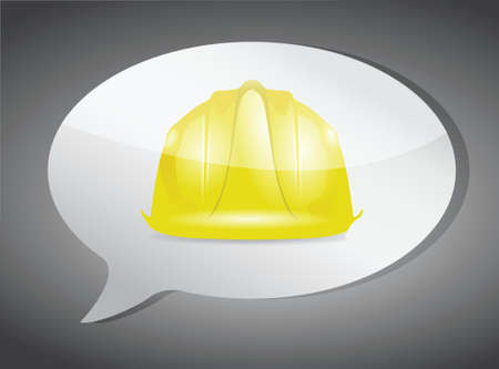under construction message illustration design over whiteのイラスト素材