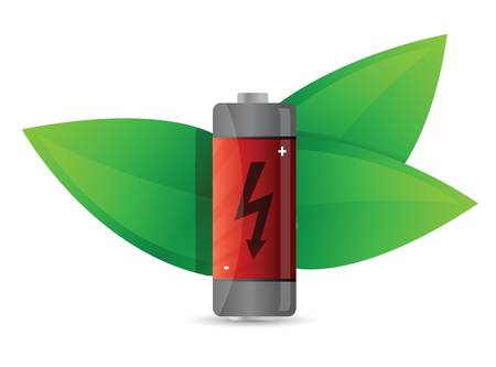 Power ecology symbol. illustration design over whiteのイラスト素材