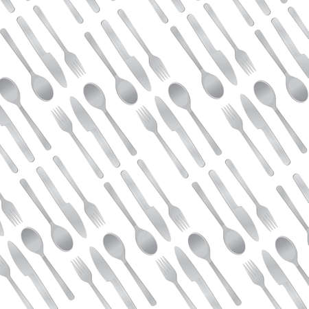 food and restaurant utensils illustration design over a white backgroundのイラスト素材