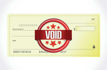 void bank check illustration design over a white backgroundのイラスト素材