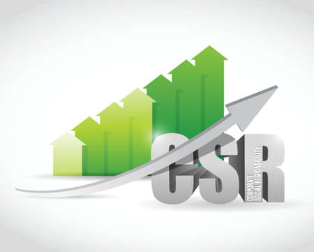 car business green graph illustration design over a white backgroundのイラスト素材