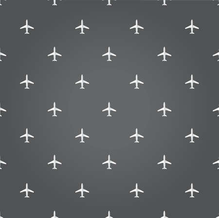 air plane travel black background illustration design graphicのイラスト素材