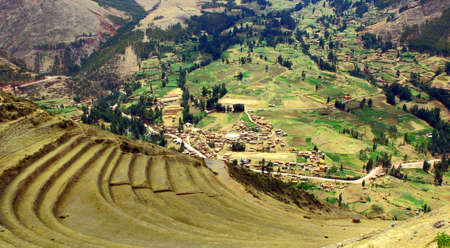 Sacred Valley of the Incas Urubamba Valley.. It is located in the present-day Peruvian region of...