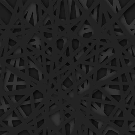 Abstract geometrical black background. Vector Illustration. textured backgroundのイラスト素材