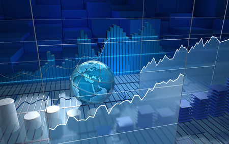 Stock exchange board, abstract background Stock exchange board, abstract background