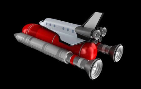 Shuttle model with carrier  My own design 