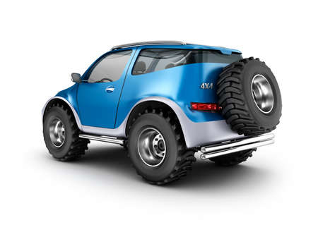 Offroad car concept. My own design.の写真素材