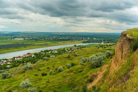 East Europe Nister river landscapeのeditorial素材