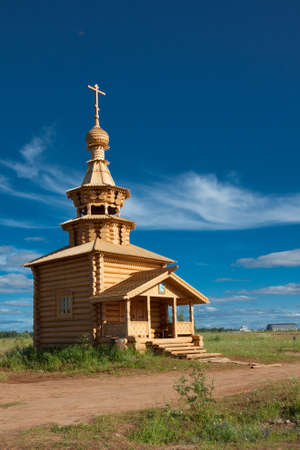 Wooden chapelの写真素材