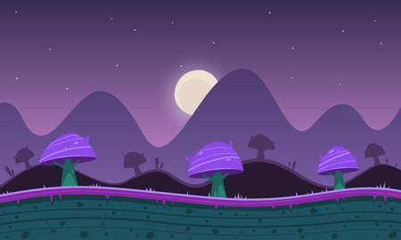 Game Cartoon Backgroundのイラスト素材