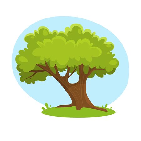 Cartoon Treeのイラスト素材