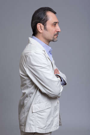 An image of a handsome business manの写真素材