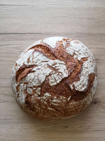 Fresh loaf of breadの写真素材