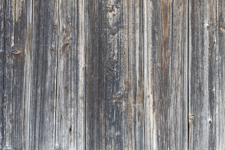 old cracked painted vertical planks grayの写真素材