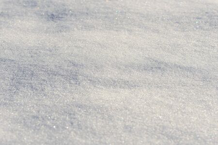 clean the surface of the snow layerの写真素材