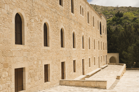 ancient building in cyprusの写真素材