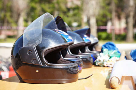 Kart Racing  Helmets の写真素材