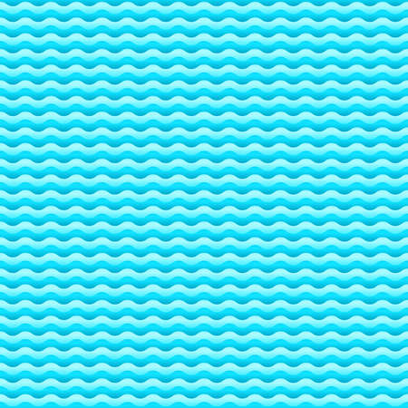 Blue water waves seamless vector background textureのイラスト素材