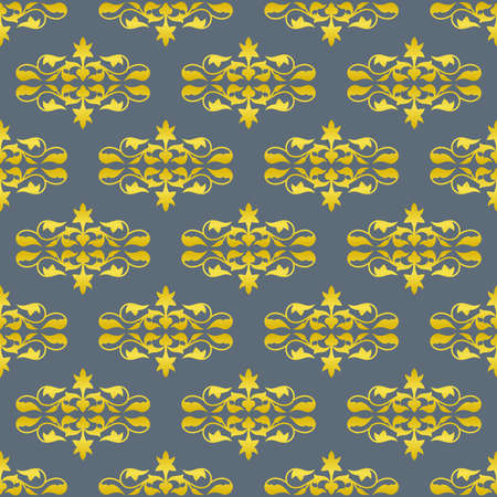 Old fashioned floral royal texture.のイラスト素材